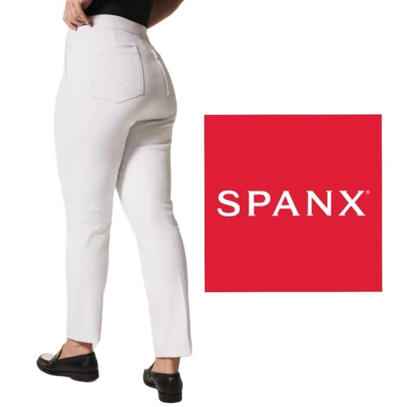 NWT $148 Spanx Classic White Slacks - Picture 14 of 14